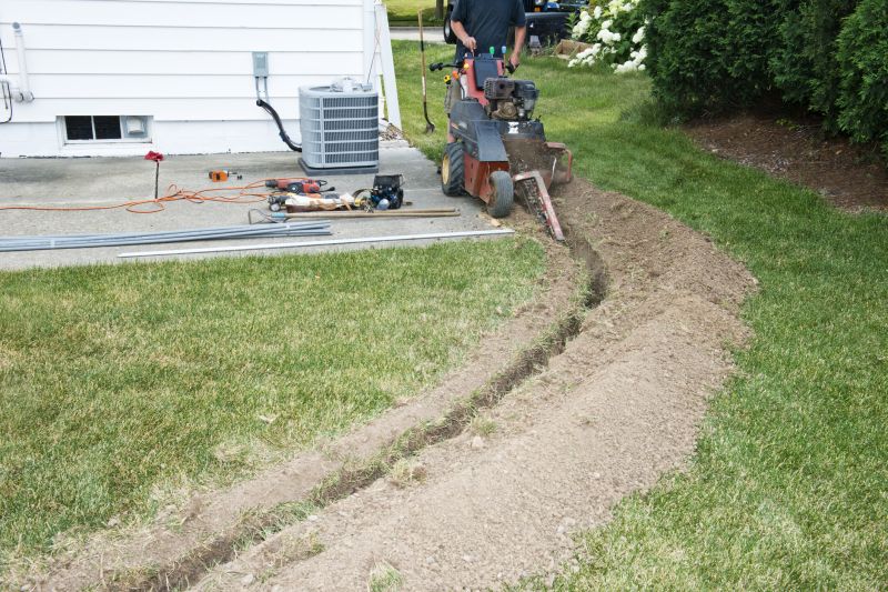Service Locations for Trench Digging